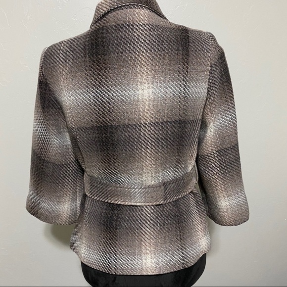 MOSSIMO wool plaid jacket size small - Picture 4 of 7